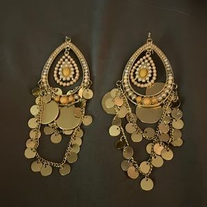 Top shop dangle earrings